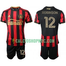 Atlanta United Robinson 12 Bambino Maglia Prima 2020/2021 Manica Corta (+ Pantaloncini)